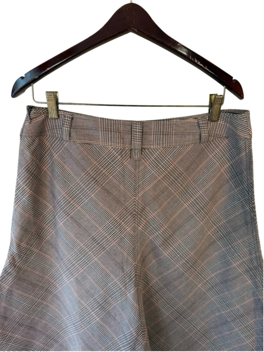 Jessica Sport Brown Tweed Embroidered A-Line Skirt Size 12 Preppy Cottagecore - Picture 11 of 12
